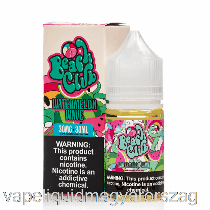 Görögdinnye Hullám - Beach Club Salts - 30ml 30mg Vape Folyadék
